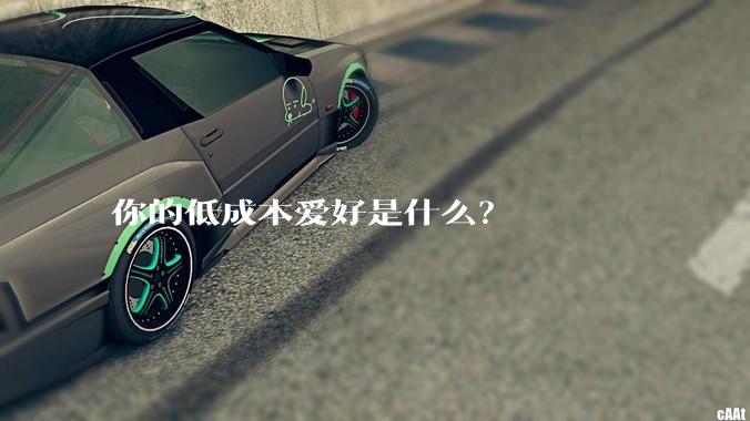 你的低成本爱好是什么？