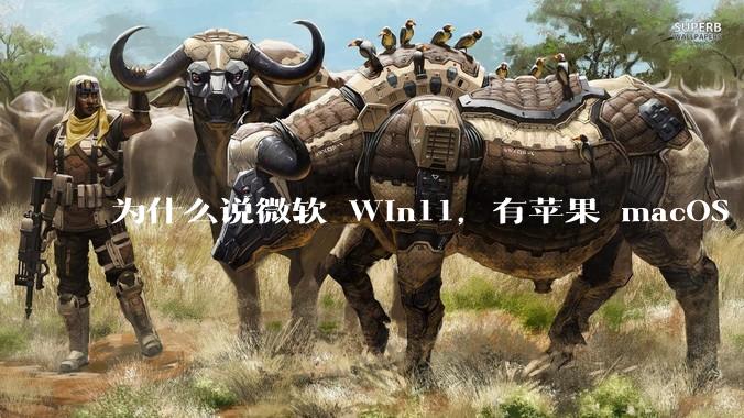 为什么说微软 Win11，有苹果 macOS 的感觉？